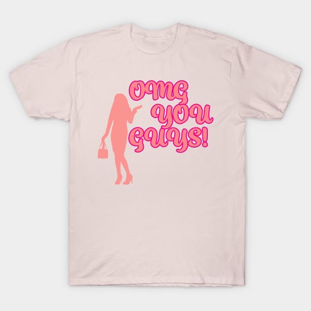 OMG You Guys! T-Shirt by Different Folks Inc